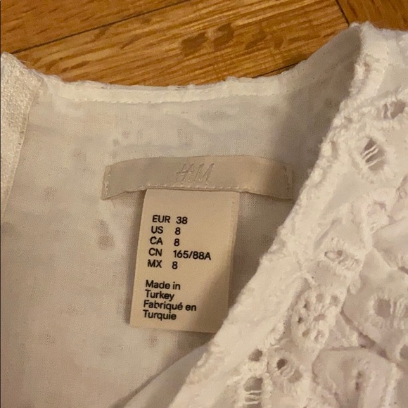 White H&M top - Picture 2 of 4